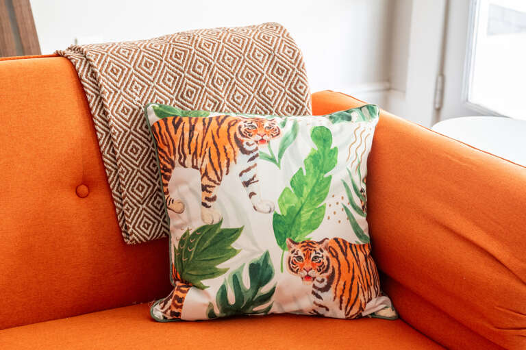 Orange you glad you are staying with us?  Check out our fun colors all throughout the property, plus TVs in every room and tons of games and books! Orange you glad you are staying with us?  Check out our fun colors all throughout the property, plus TVs in every room and tons of games and books!