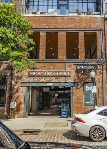 Mercantile on Morris entrance Mercantile on Morris entrance