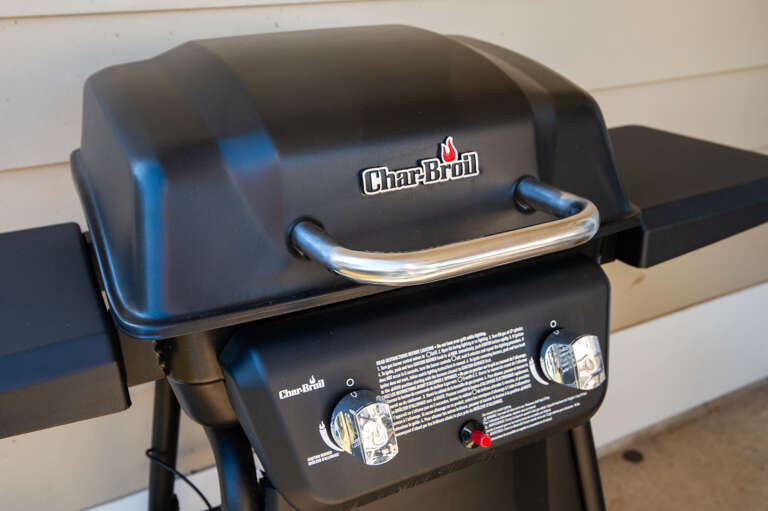 Grill out with friends and family using the convenient outdoor barbecue.  Grill out with friends and family using the convenient outdoor barbecue.