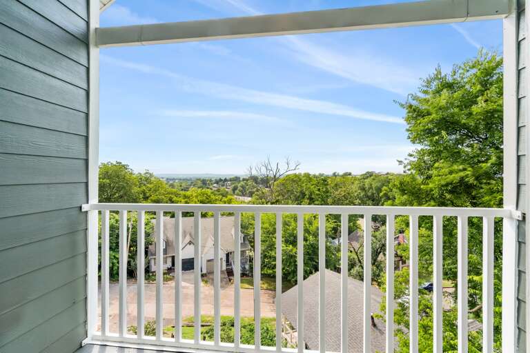 Enjoy breathtaking views of the lush greenery from your private balcony Enjoy breathtaking views of the lush greenery from your private balcony