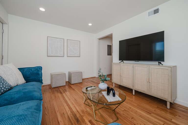 Elegantly furnished living area designed for both comfort and style.