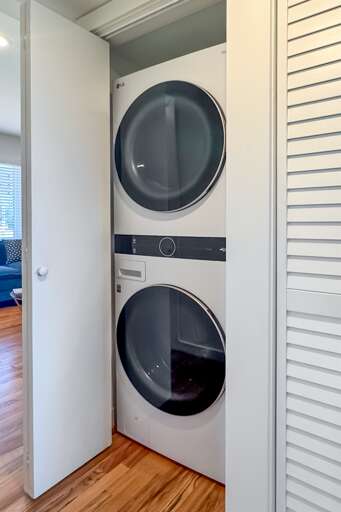 In-unit laundry machines available for your use, adding convenience to your stay. In-unit laundry machines available for your use, adding convenience to your stay.