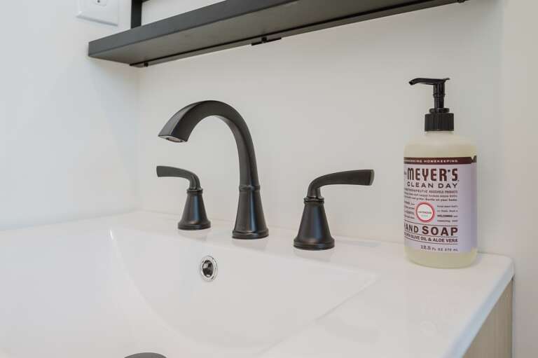 Cozy and modern bathroom. Cozy and modern bathroom.