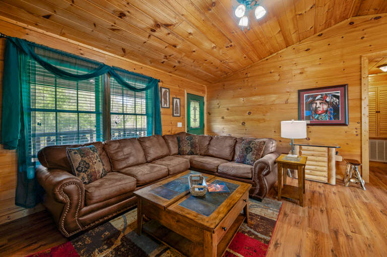 Easy Livin' - Living Area w/Arcade Game and Electric Fireplace Easy Livin' - Living Area w/Arcade Game and Electric Fireplace