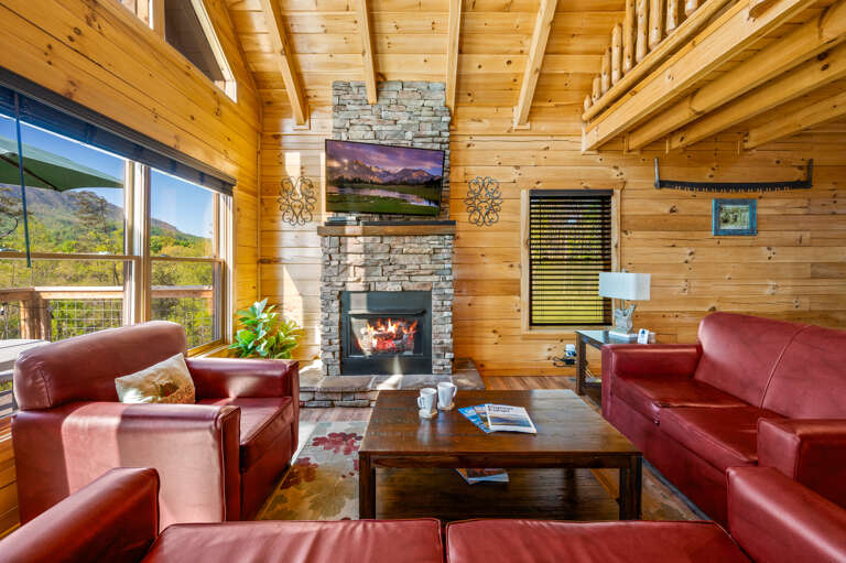 Living Room w/Fireplace