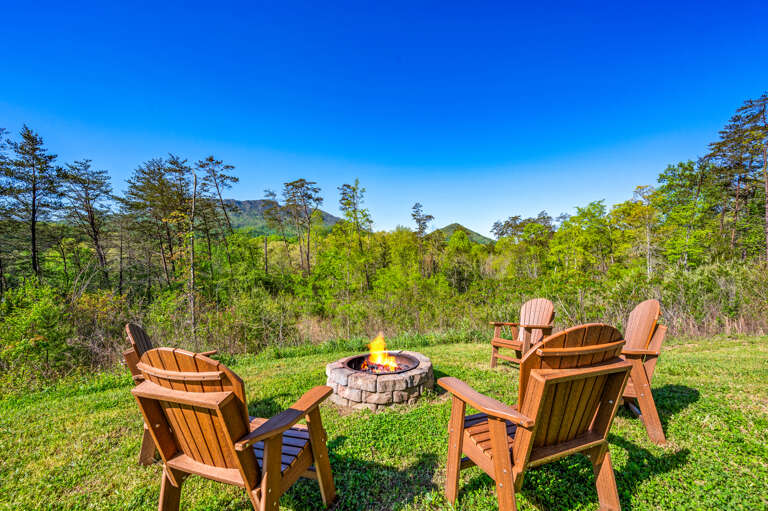 Fire Pit with Seating