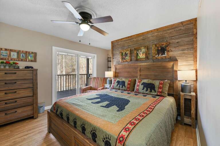 Bedroom #3 With Deck Access