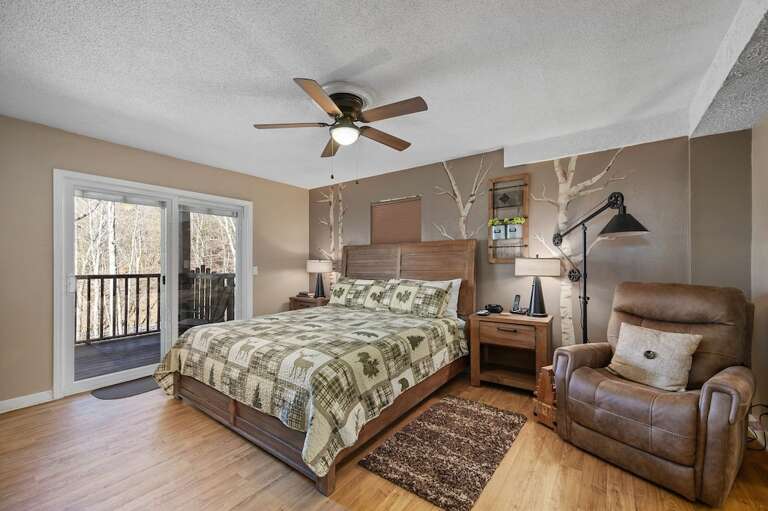 Mater Bedroom W/Fireplace and En Suite