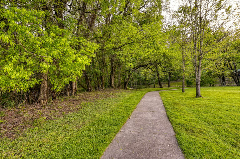 Just steps to the walkways along the Little Pigeon River Just steps to the walkways along the Little Pigeon River