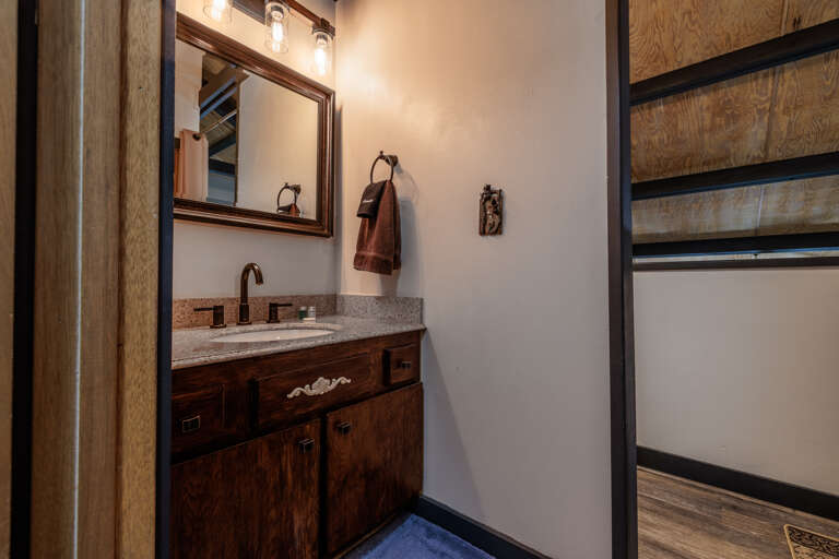 Misty Mountain Hop - Hall Bathroom with Walk-In Shower Misty Mountain Hop - Hall Bathroom with Walk-In Shower