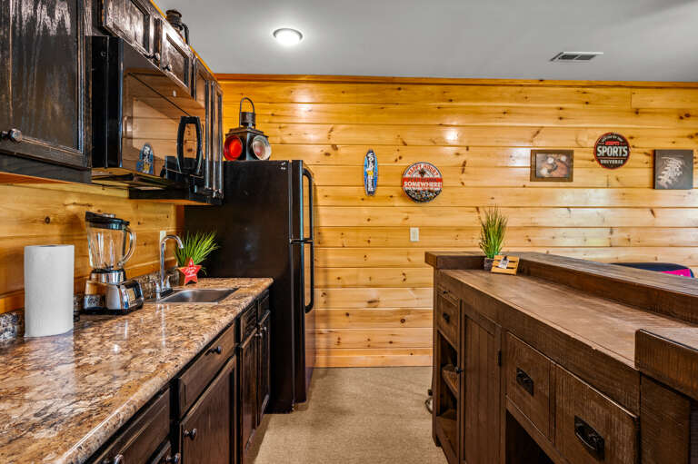 Lower Level Living and Game Area Lower Level Living and Game Area