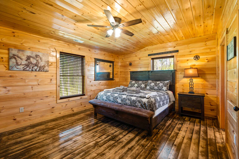 Upper Level King Bedroom Upper Level King Bedroom