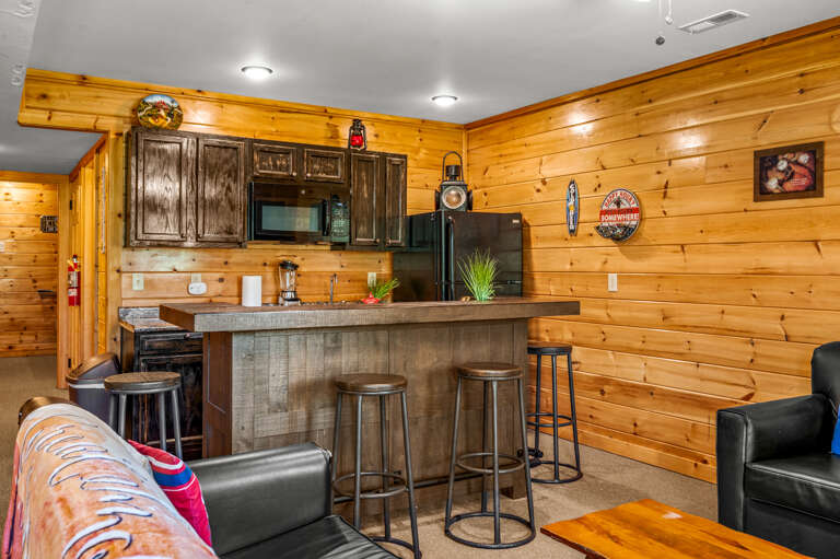 Lower Level Living and Game Area Lower Level Living and Game Area