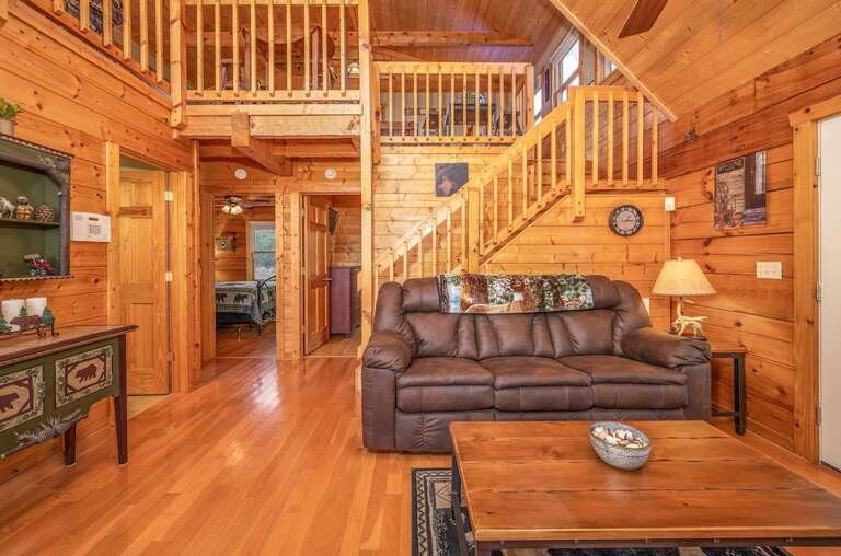 Over the Mountain - Living Area