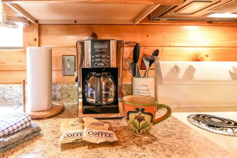 Permanent Vacation - Kitchen - Smoky Mountain Honeymoon Cabin Permanent Vacation - Kitchen - Smoky Mountain Honeymoon Cabin