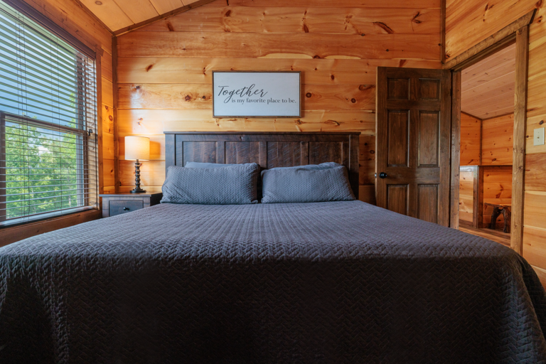 Shelter Me - Upper Level King Bedroom Shelter Me - Upper Level King Bedroom