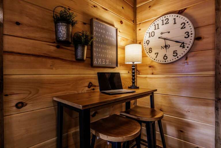 Shelter Me - Extra Seating or Work Space