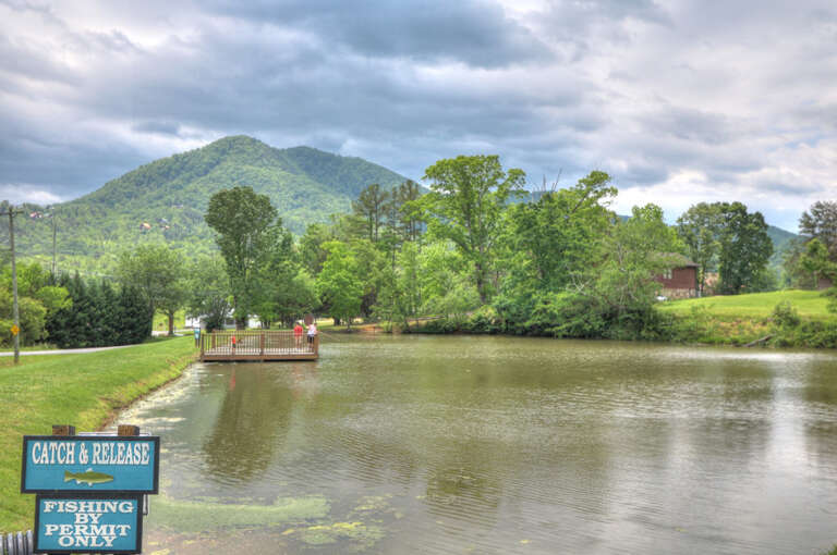We Offer Our Guests Access to the Pool and Fishing Pond at Honeysuckle Meadows in Wears Valley We Offer Our Guests Access to the Pool and Fishing Pond at Honeysuckle Meadows in Wears Valley