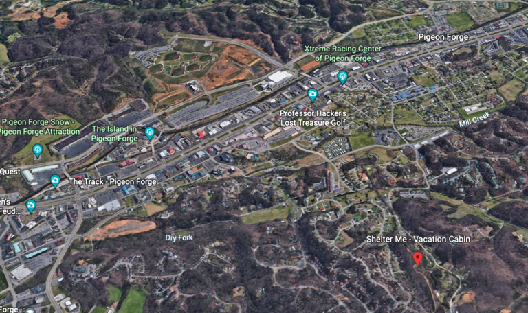 1 Mile to the Parkway in Pigeon Forge