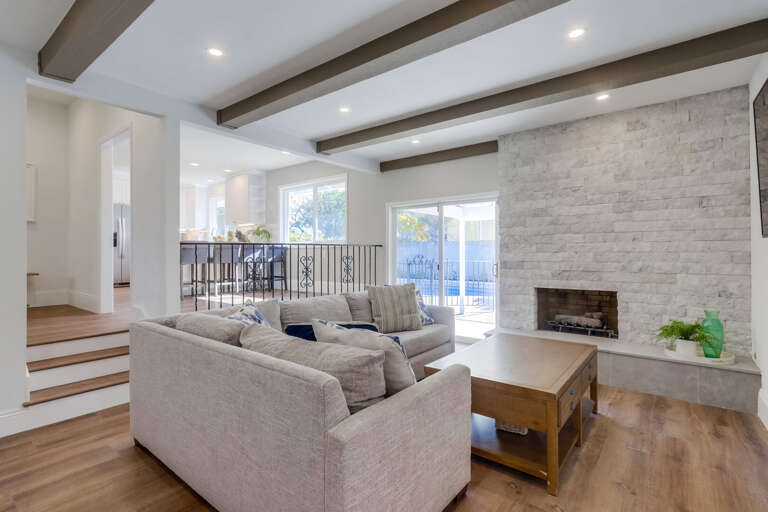 Family Room view #3 looking into kitchen