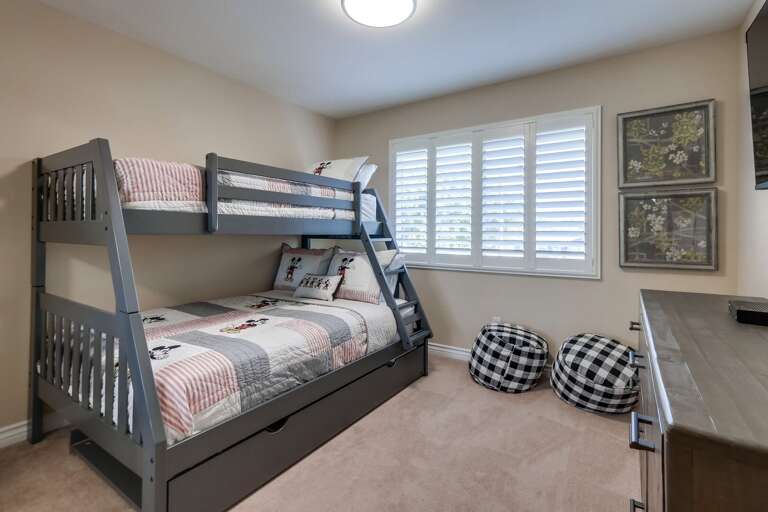 Bedroom #4 Twin over Full Bedroom