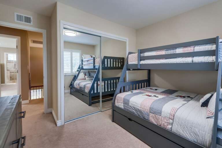 Bedroom #4 Twin over Full Bedroom view #2