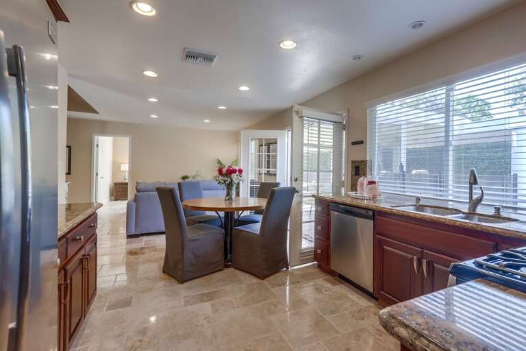 Kitchen with Breakfast table view #3
