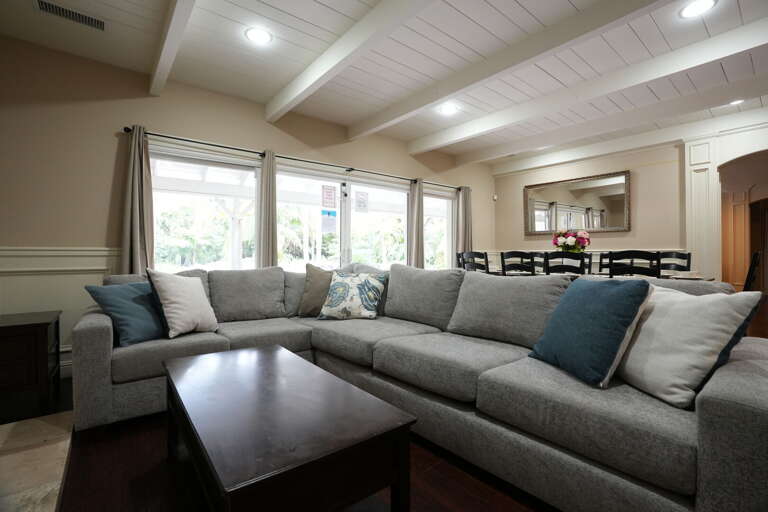 Living Room and Dining Room view #2