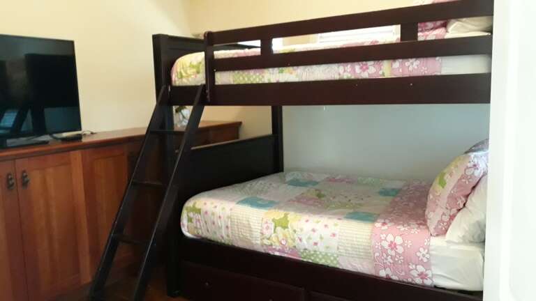 Upstairs Bedroom #5 - Full over full Bunk Beds view #2