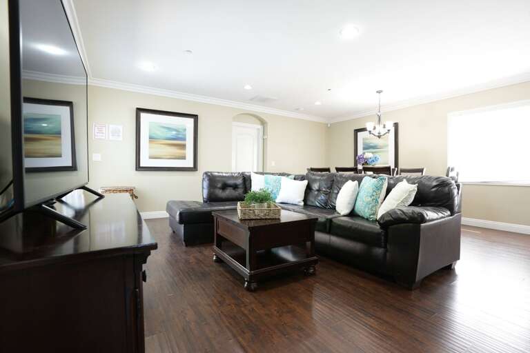 Living and Dining Room view #2