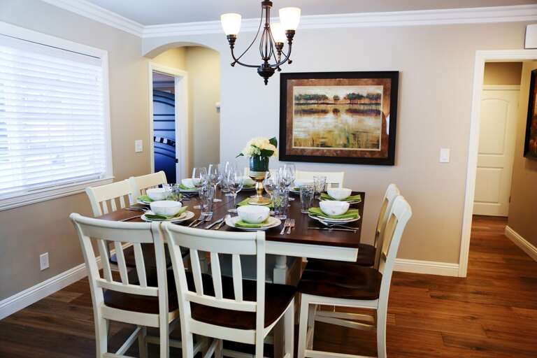 Dining Room with Seating for 8