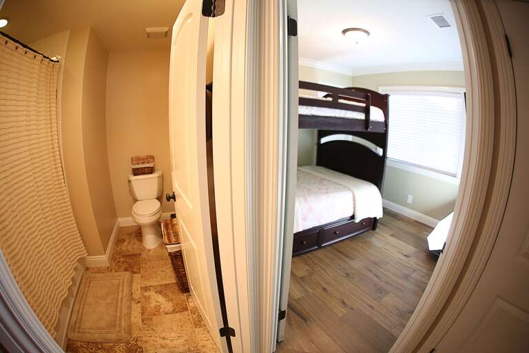 View of Hall Bathroom 4 and Bedroom 5