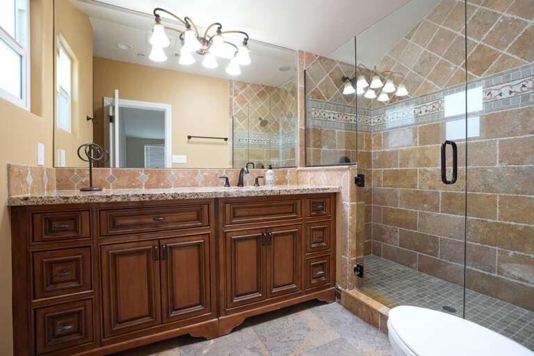 Bathroom 3 is shared with Master Bedroom 3 and Loft Bedroom