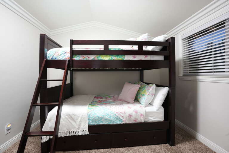 Downstairs Bedroom with Full over Full Bunks - Girls