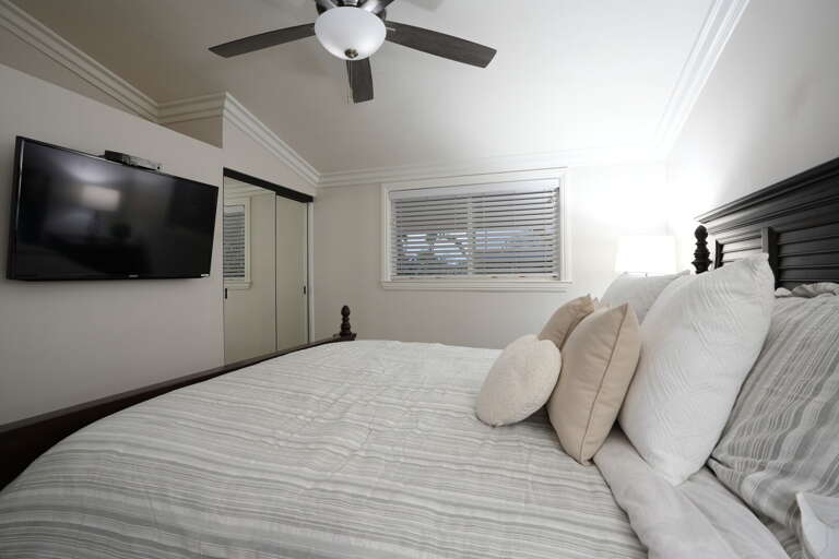 Downstairs Master Bedroom #2 with Cal-King Bed