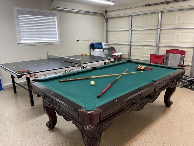 Game Room with ping pong and pool table view #1 Game Room with ping pong and pool table view #1