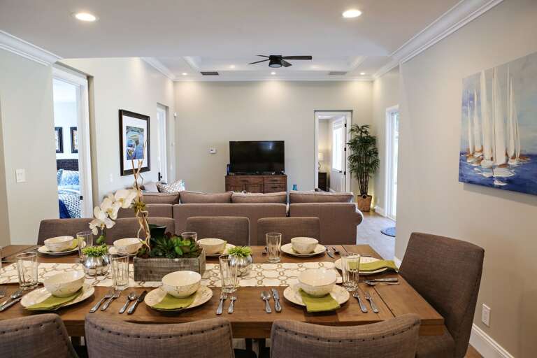Dining Room looking into the Living Room
