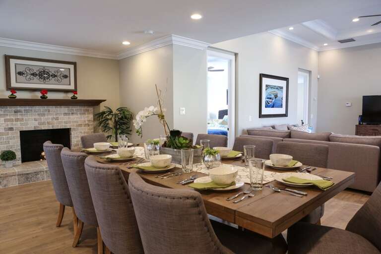 Dining Room looking into the Living Room