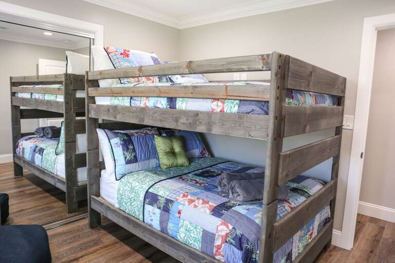 Full over full bunk beds view #1