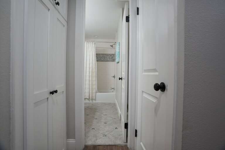 Hallway Bathroom shared by Bedroom #3 and Bunk Bed Room