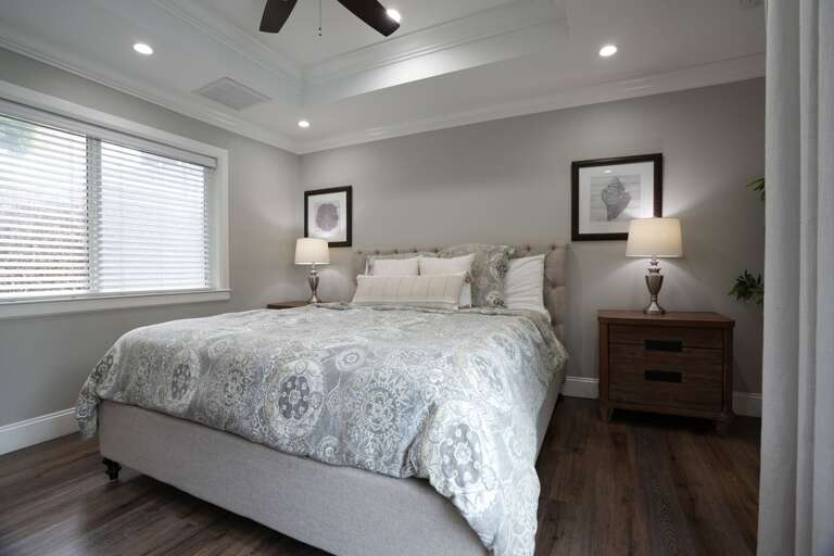 Master Bedroom #2 with Cal-King Bed and Private Bath view #1