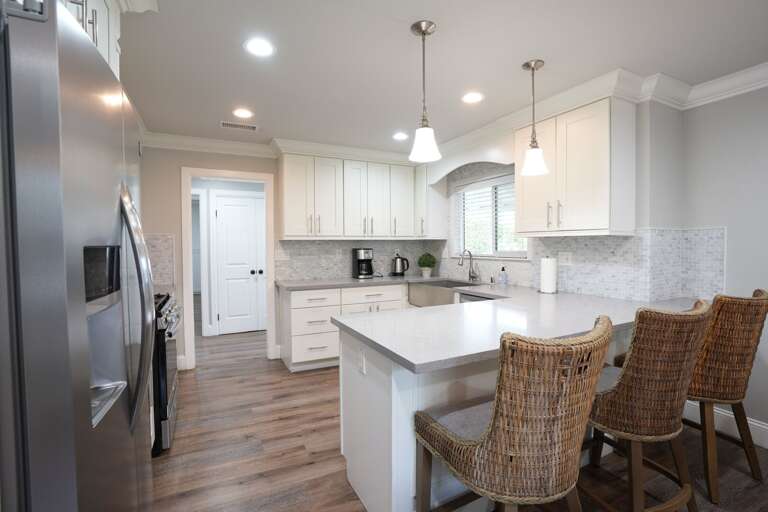 Open Concept Kitchen and Dining Room
