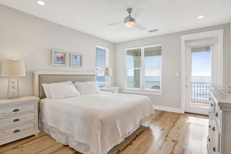 1 of 4 Gulf Front Master Bedrooms with private gulf front balcony and ensuite bath. Located on 3 rd level on South East side of unit.