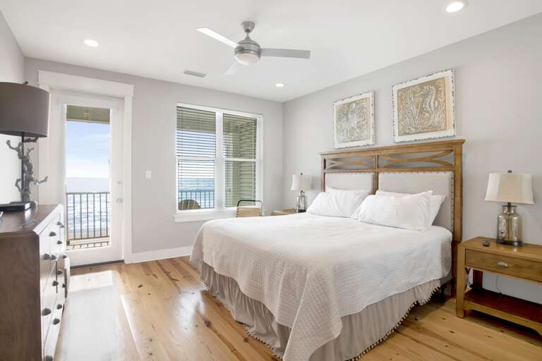 1 of 4 Gulf Front Master bedrooms with private gulf front balcony and ensuite bath. Located on 3 rd level on South West side of unit.