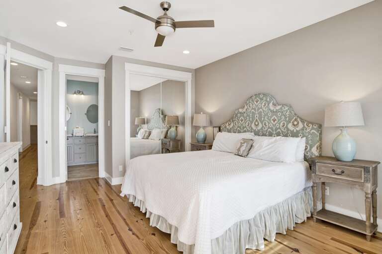 2 nd Floor South East Master with private gulf front balcony and ensuite bath. 1 of 4 gulf front master bedrooms.