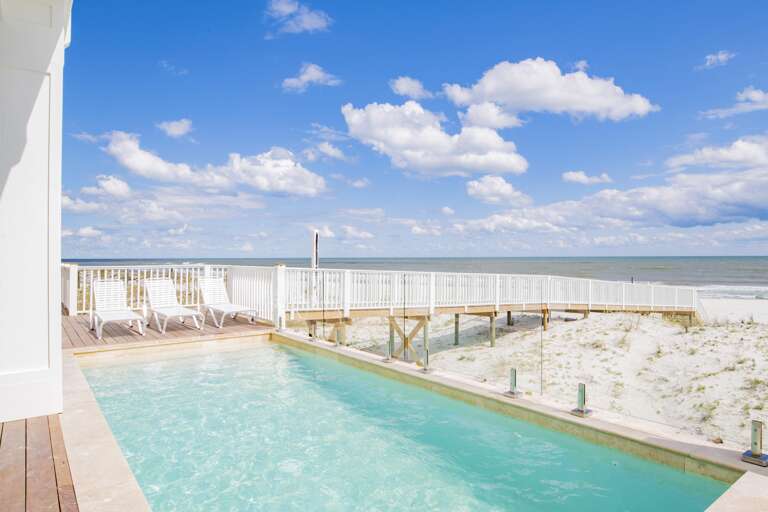 Custom Heated  Concrete Pool 26 Ft long X 13 Ft Wide.