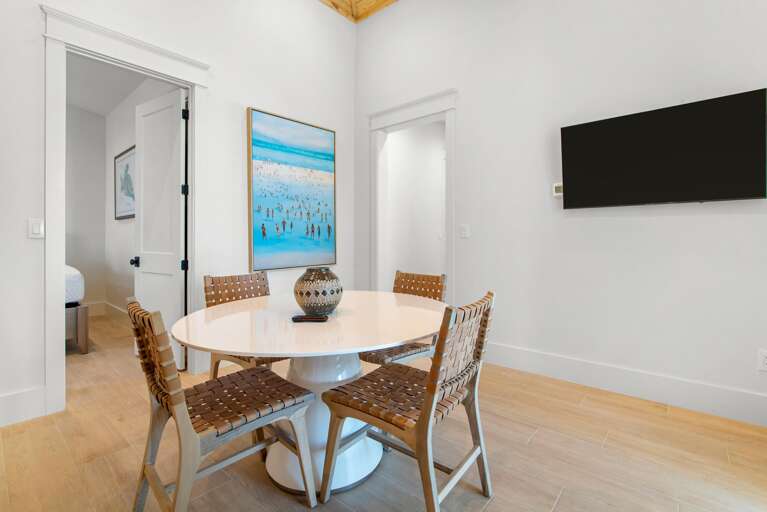 3rd Floor Sitting area with 55 inch Smart Tv.