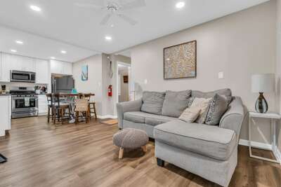 Living Room / Kitchen / Dining Area