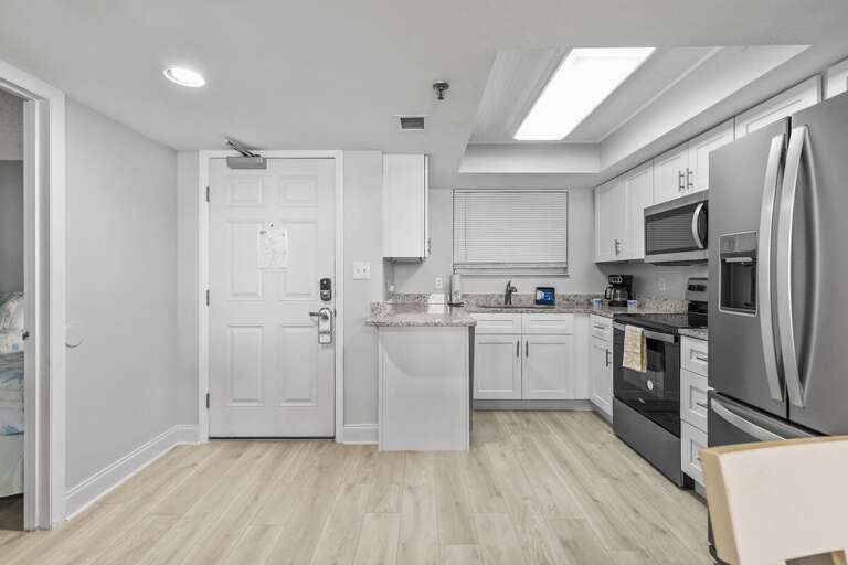 Fully equipped kitchen, complete with modern appliances and everything you need.