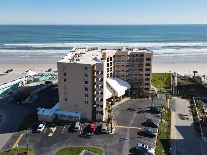 A bird's-eye perspective! Marvel at the oceanfront beauty with stunning aerial views of our building. A bird's-eye perspective! Marvel at the oceanfront beauty with stunning aerial views of our building.